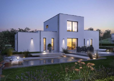 Architektonisches Statement mit Raum für Leben