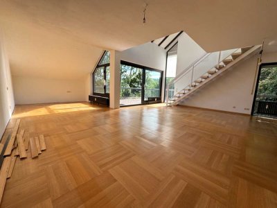 Gepflegte 4-Zimmer-Maisonette-Wohnung mit geh. Ausstattung und 3 Balkonen in Aussichtslage