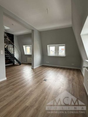 Modernisierte Maisonettewohnung – mit toller Sonnenterrasse, Ebk, modernes Tgl-Bad uvm... in beliebt