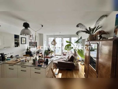 Tauschwohnung: 5-Raum Wohnung mit 2 Bädern, Echtholzböden und EBZ