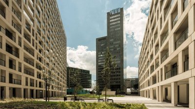 DC-Living: Modernes City Apartment mit Loggia inkl. Fitness/Wellness bei UNO City