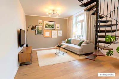 Provisionsfrei! TOP 2,5-Zimmer-Maisonettewohnung Wuppertal-Barmen Eigennutzer o. Kapitalanleger