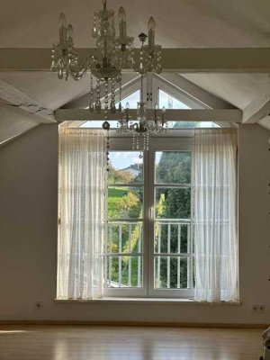 Toskana-Feeling in Leimen – Helle Dachgeschosswohnung mit traumhaftem Blick in die Weinberge