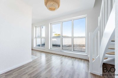 Sofort frei – renovierte Wohnung mit großer Dachterrasse!