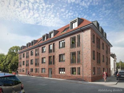 Kreuzviertel - Neubau - moderne 2-Zimmerwohnung mit überdachter Loggia und Tiefgarage