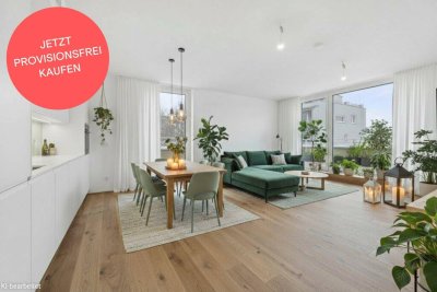 PROVISIONSFREI! Ansprechend geplante 3-Zimmer-Wohnung | Terrasse aus jedem Raum begehbar | 3 Himmelsrichtungen