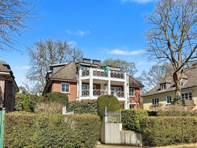 Schönes Blankenese - 3-Zimmer-Wohnung mit sonnigem Balkon und TG-Stellplatz in exzellenter Lage
