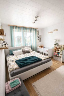 Helle 3-Zimmer Wohnung mit Loggia in ruhiger Lage - ideal für Paare & Familien