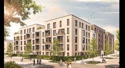 Erstbezug mit Balkon und Einbauküche: Stilvolle 3-Zimmer-Wohnung mit geh. Innenausstattung in Ulm