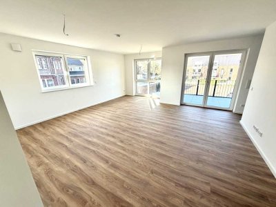 Stilvolle Neubauwohnung inkl. Küche, Fußbodenheizung u. Stellplatz
