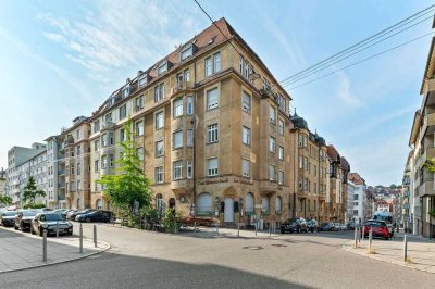 2er oder 3er WG möglich! Charmante 3-Zimmer-Wohnung in begehrter Lage von Stuttgart-West