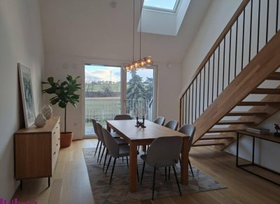 Erstbezug 3-Zi-DG-Wohnung mit Balkon, Allgemeingarten, Galerie | Unterlaa