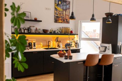 Traumhafte Dachgeschoss-/Maisonettewohnung in der Oststadt