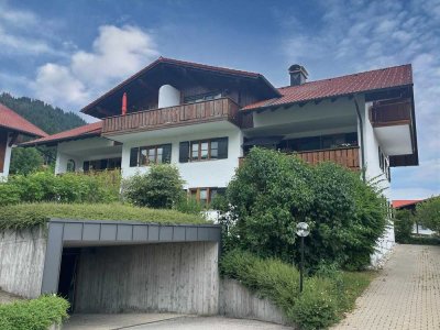 RUNDUMBLICK TOTAL IN TOP ZUSTAND!                            2,0-Zimmer Eigentumswohnung in Pfronten