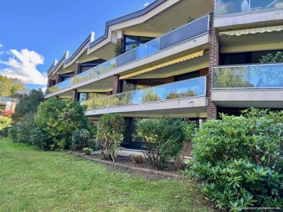 ALSTERDORF ruft: 4-Zimmerwohnung in rückwärtiger Lage mit Balkon und Terrasse