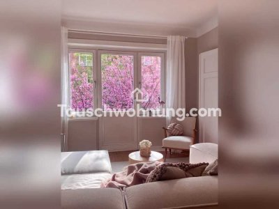 Tauschwohnung: 3 Zimmer Altbau mit zwei Balkonen in Eppendorf gegen München