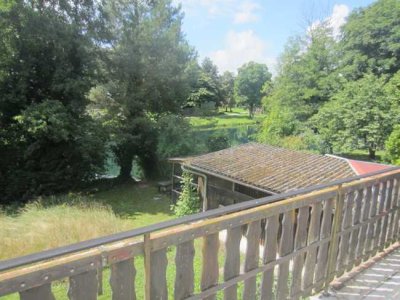 Einfamilienhaus an der Altmühl Wassergrundstück Wohnen wo andere Urlaub machen