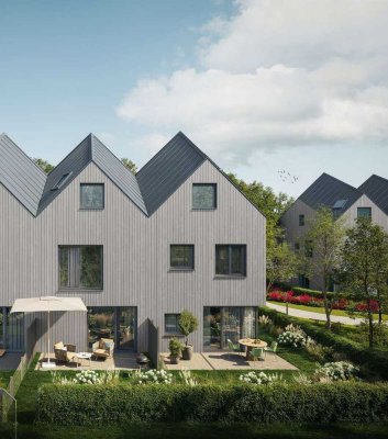 Familientraum – Stadthäuser im autofreien Quartier inmitten erholsamer Natur