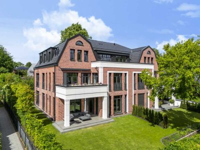 Bezugsfertig: Exklusive Gartenwohnung in bester Lage Groß Flottbeks - vereinbaren Sie einen Besichti