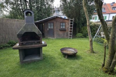 Ramersdorf: Reihenhaus 132 m² WF, Garten, Kachelofen