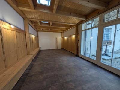 (Videolink!) Ehemaliges Geschäftslokal zu Loft umgebaut im alten Gefängnis Braunau