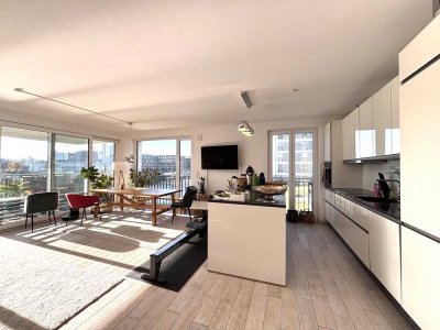 Mainblick inklusive: Lichtdurchflutetes 3,5-Zimmer-Apartment mit Sonnenbalkon