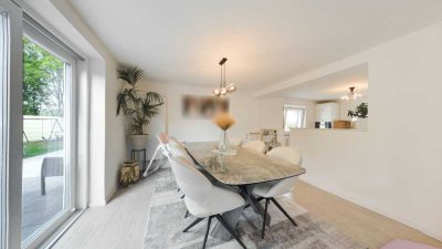 Saniertes Einfamilienhaus mit großem Garten und Doppelgarage in Nürnberg