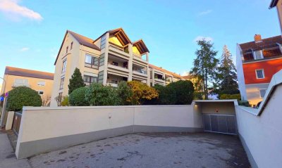 A-Lechhausen am Flößerpark: 3 ZKB, 2.OG, 85m², Süd/West-Loggia, TG, EBK, XXL-Keller, *bezugsfrei*