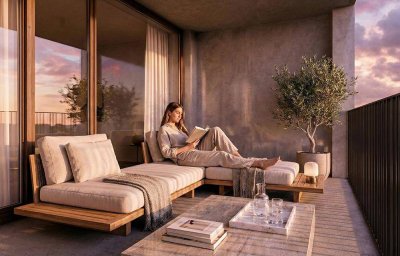 Wohnen wie im Penthouse: 4-Zimmer Dachgeschosswohnung (Top B08)