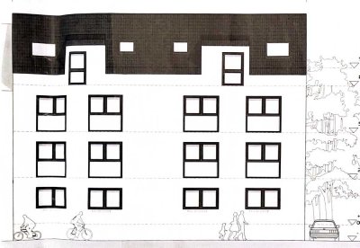 !Baugrundstück!MFH Mehrfamilienhaus ca. 330m² Wfl. 7 WG EG-OG-2.OG-DG Pension Hotel mögl.