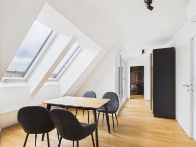 1. Monat mietfrei: Geräumige, vollmöblierte 3-Zimmerwohnung mit Terrasse und Klimaanlage nahe Floridsdorf Bahnhof