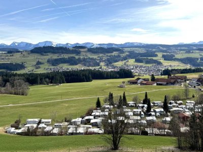 Alles ausser gewöhnlich - Begehrter Campingplatz in bester Lage mit Traumkulisse im Westallgäu