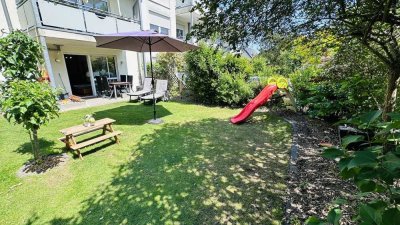 Schöner Garten in begehrter Lage!
3-Zimmer-Mietwohnung mit Stellplatz