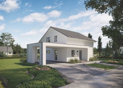 TOP ausgestattetes Einfamilienhaus (Neubau) im Neubaugebiet - inkl. Grundstück!