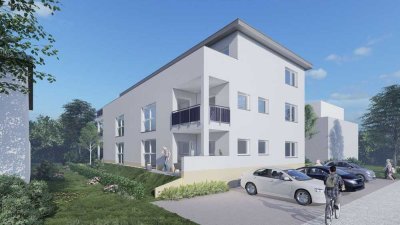 Neubau-Projekt! Moderne 3 ZKB Wohnung im 1.OG mit Balkon in Eschhofen