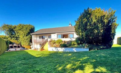 KL-Morlautern - Freistehendes Einfamilienhaus m. ELW, Garten u. Doppelgarage in schöner Feldrandlage