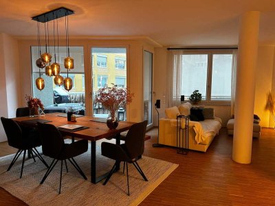 Helle, moderne 4-Zimmer Wohnung (120qm im 1. OG) mit Balkon, idealer Anbindung & Nähe zum Westpark!