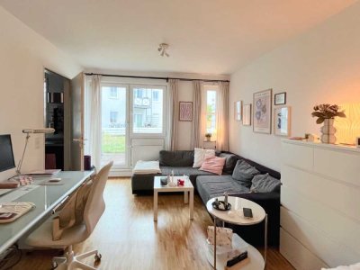 2-Zi-Wohnung mit großer Dachterrasse und Dachgarten – zentrale Lage am York-Center Münster