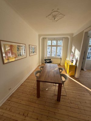 Möblierter Altbau in Neuehrenfeld, 106 m² mit XL Süd Balkon, bis 31.12.26 zu vermieten