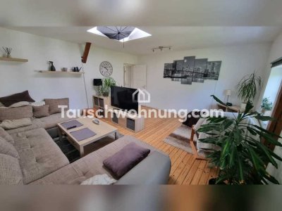 Tauschwohnung: 3 bzw. 4 Zimmer Dachgeschoss Wohnung Rostock KTV