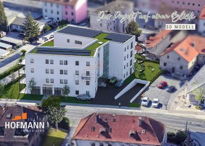 Sanderhof. Würzburg. Anders Wohnen. 
Neue Variante: 4 Zimmer Neubau EG Wohnung, Terrasse und Garten