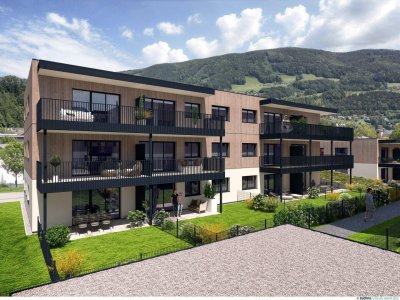 Neues Lebensgefühl in St. Lorenz am Mondsee: Erdgeschosswohnung mit Garten