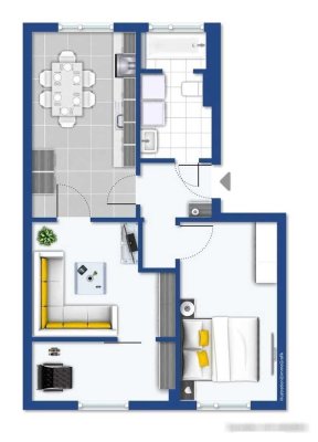 Sanierte Eigentumswohnung in Beeck +++ Obergeschoss +++ Eigennutzung oder Renditeobjekt