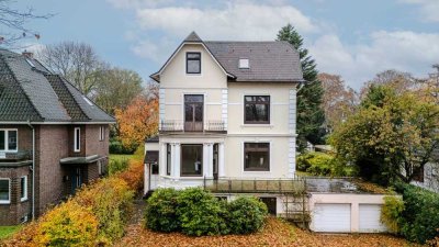 Elegantes Domizil an der Grenze zu Eppendorf – Stadtvilla mit verschiedenen Nutzungsmöglichkeiten