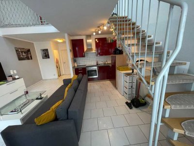 Sonnige Maisonette in Langenlonsheim mit Balkon