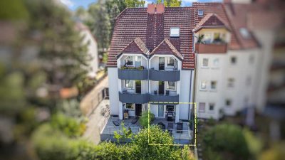 Hofgartennähe #1: Schöne 2 Zi Whg im Hochparterre mit großer Terrasse, EBK und Duschbad