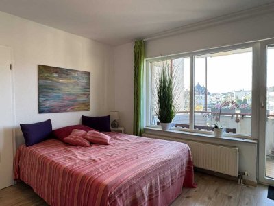 1-Zimmer-Wohnung mit Balkon in Speyer-Florhof: Modernisierter Komfort in historischem Ambiente