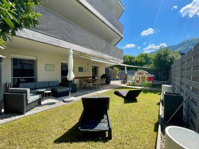 Moderne 3-Zimmer-Wohnung mit Garten in ruhiger Lage