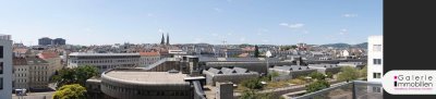 VIDEO: Sehr schöne, hochwertige 4-Zimmer-Balkon-Wohnung mit 2 Bädern und Panoramablick im Althanpark!