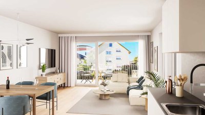 Senioren: 3-Zi-Whg. + Balkon + EBK